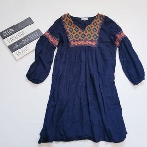 World market boho peasant dress l/xl